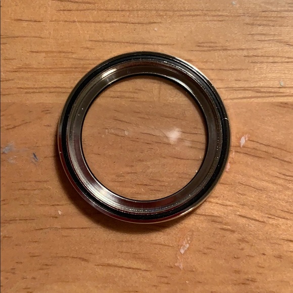 Origami Owl Large Silver Locket Face - Picture 2 of 3